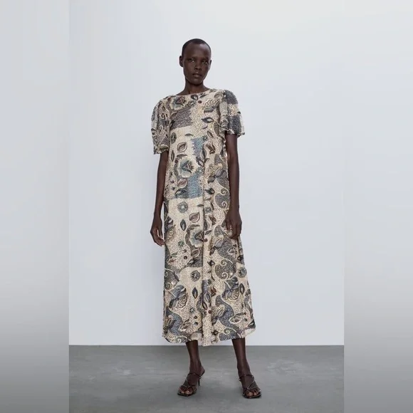 ZARA Limited Edition Sequin Dress - Picture 2 of 8